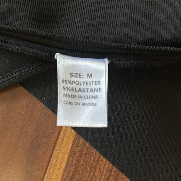 Black Bandage Cut Out Low Neckline Maxi Dress size M - Picture 7 of 8